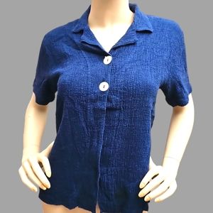 Two Button Ladies Top